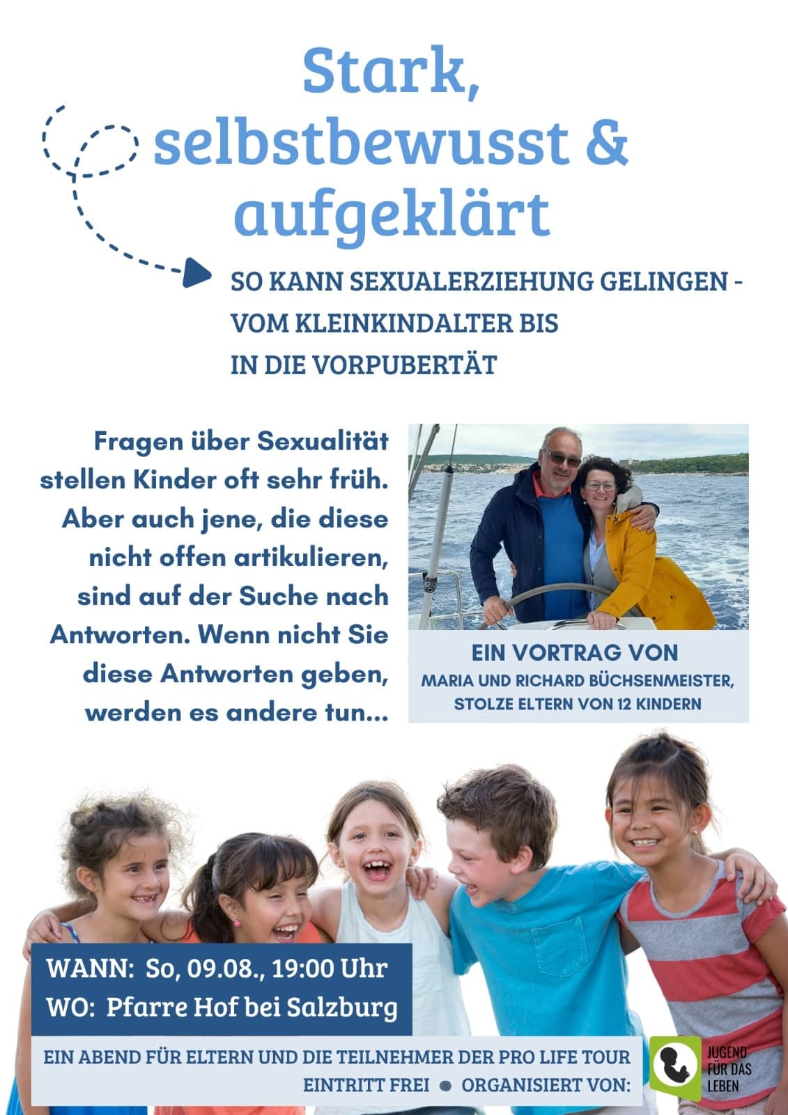 Flyer: Stark, selbstbewusst & aufgeklärt
