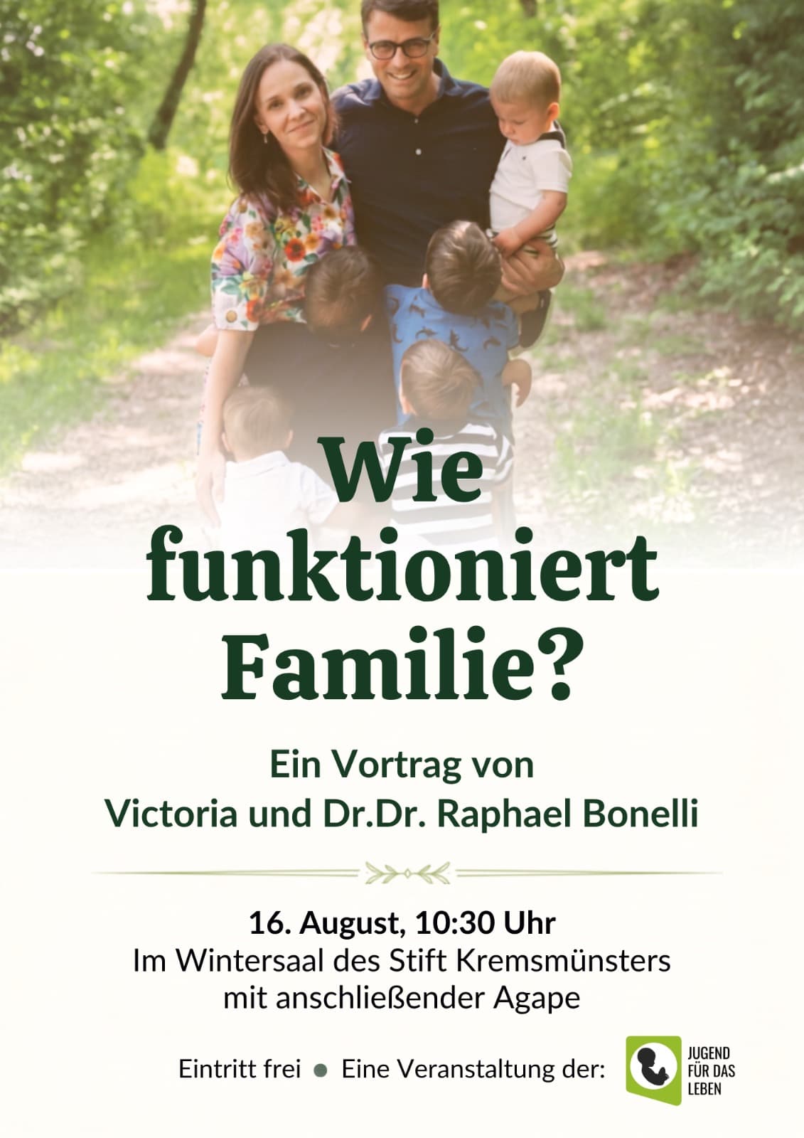 Flyer: Wie funktioniert Familie?